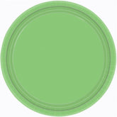Lime Green Large Plates 20pk - The Party Room